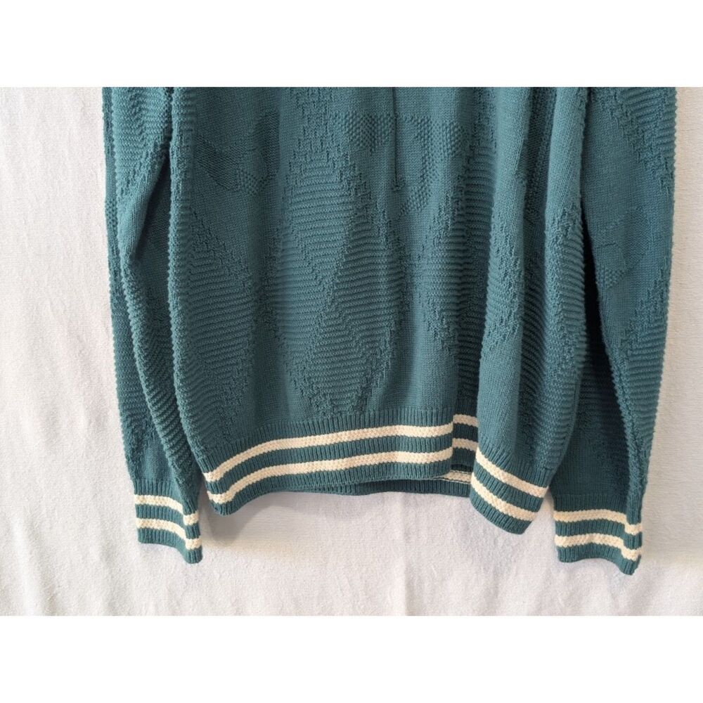 Vintage Expressions Golf Themed Knit Cotton Sweater Men's Size Large - Picture 4 of 14